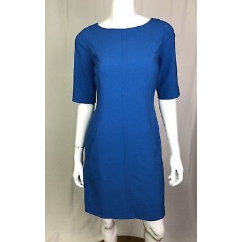 Royal Blue Work Dress w/pockets